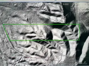 Lidar Map of the site.