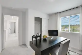 One of 3 additional bedrooms