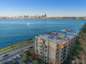 From Point Nautica, you enjoy some of the best views in all of Seattle!