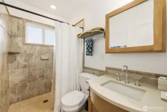 3/4 guest bathroom