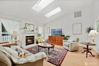 Skylights adds natural lighting