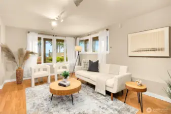 Lower-level rec room with wet bar—perfect for entertaining!