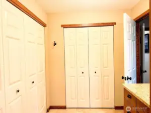 Double closets in primary