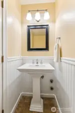 Powder bathroom