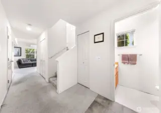 Main level guest bathroom