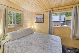 Furniture conveys with the home