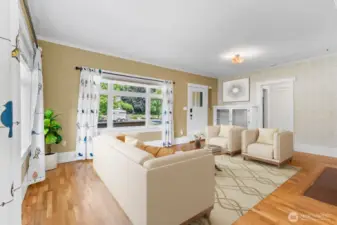 Virtually Staged Living Room