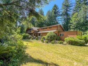 One of a kind home on private lot.
