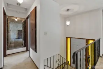 Bedrooms conveniently located just down the hall for privacy and comfort.