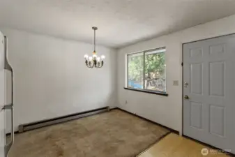 Extend your living space outdoors with convenient deck access right off the dining room.