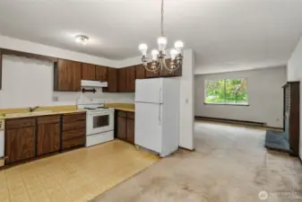 Open-concept kitchen perfect for cooking and connection.