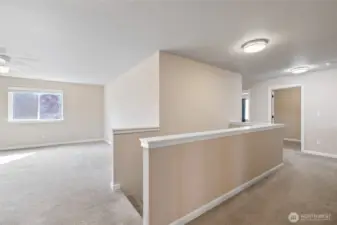 Upstairs landing
