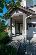 Beautiful front entrance.