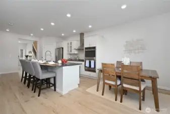 Dining area.