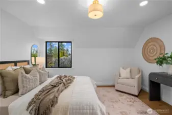 2nd of three upper bedrooms - each very spacious!