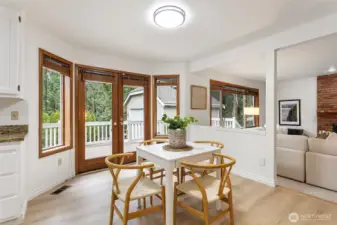 Kitchen with Eating space