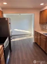 Kitchen to Dining room