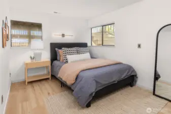 Bedroom #1 on lower level.