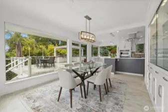 Dining Room w/Access to the XL BBQ Deck