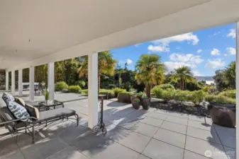 Expansive Covered Deck