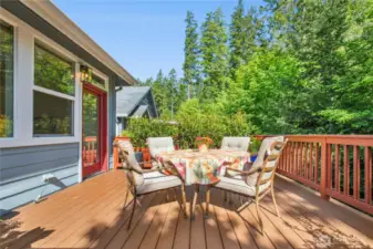 Another view of the Trex deck