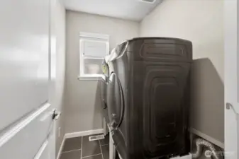 upstairs laundry
