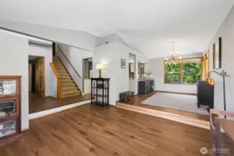 Living room vacant