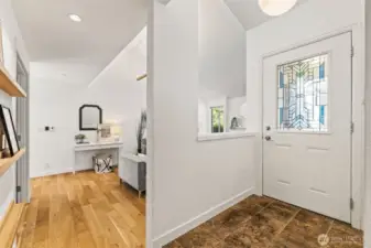 Open and Bright Enterance