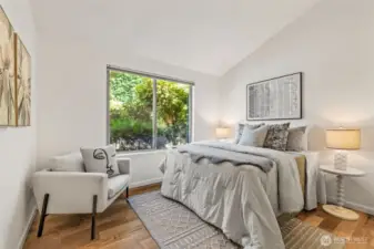 Vaulted Secondary Bedroom