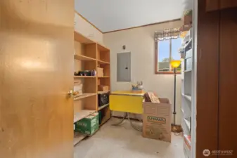 Storage/pantry room.