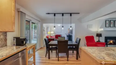 This open floor plan is made for everyday living and hosting all year long!
