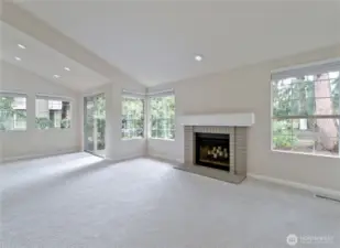 Living and dining rooms