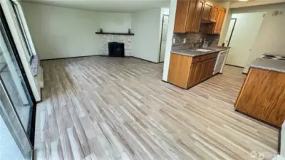 new flooring through out home