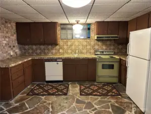 Basement full kitchen