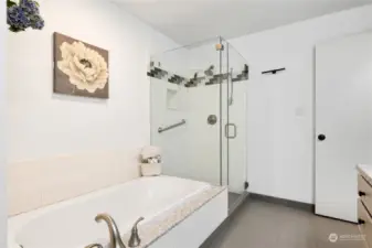 primary suite bathroom