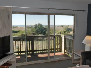 Deck overlooking the Dunes and Ocean (the deck is blocked off for repairs at this time).