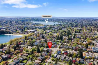 Close to many amenities, parks and Link Lite Rail Station (65th)