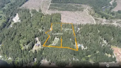 Aerial of property