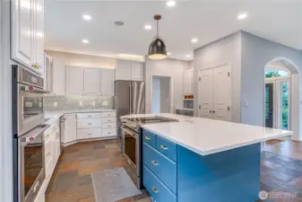 Updated Kitchen with high-end appliances.