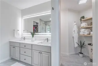 Spa-Like bathroom