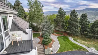Top balcony