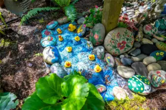 Beautiful garden area.