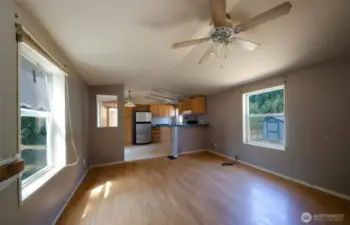 Manufactured home Living area