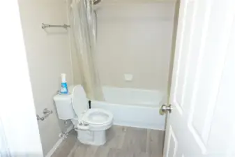 Toilet and shower tube