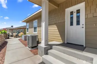 Front entry