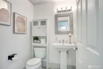 Powder bath on mainfloor