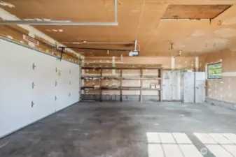 Oversized garage