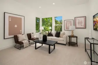 Flexible upper level bonus space