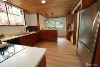 Kitchen with eat in nook