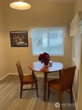 Breakfast Nook off of Kitchen